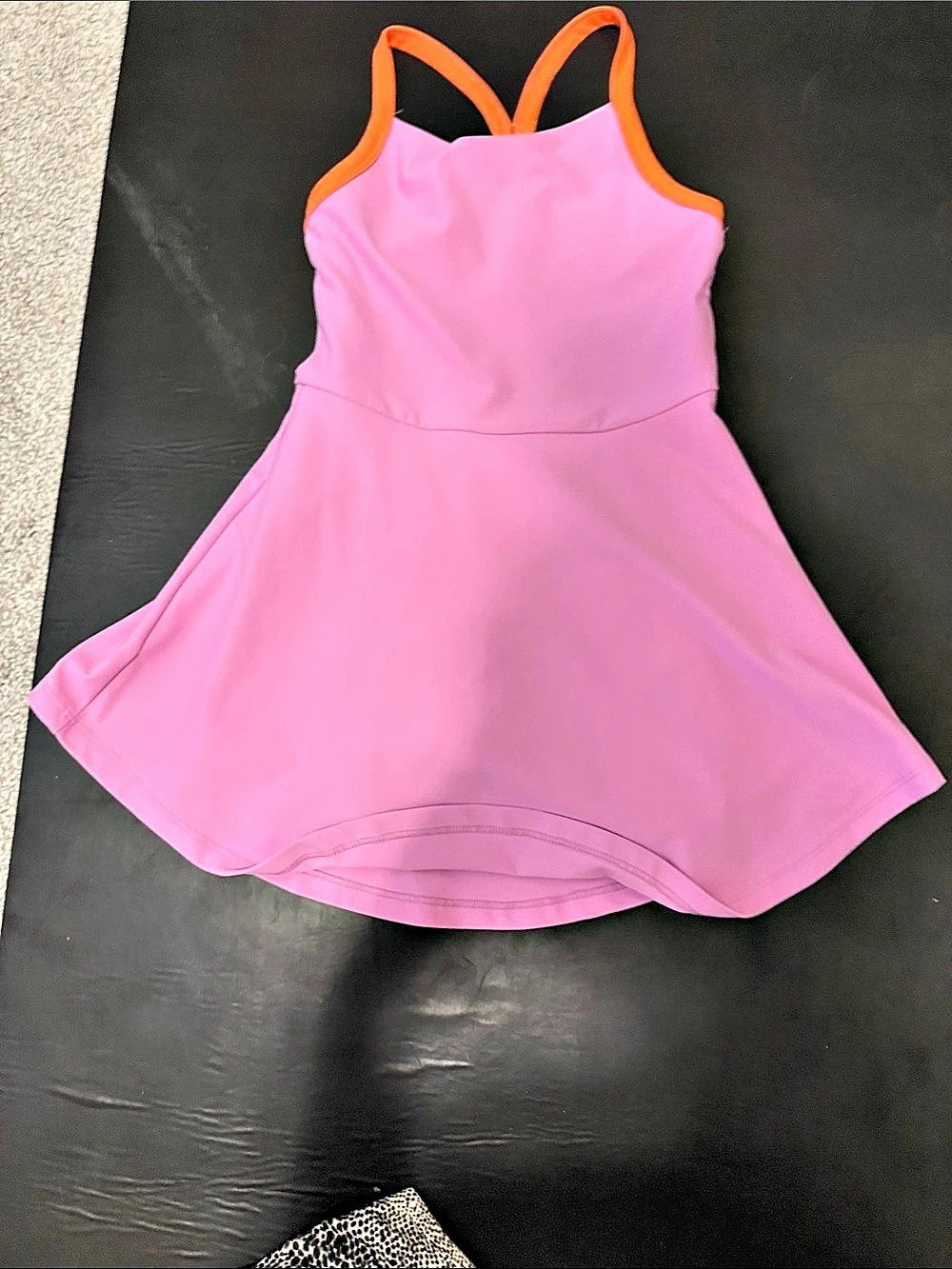 Old Navy Active PowerSoft dress Girls Medium Pink & Orange
